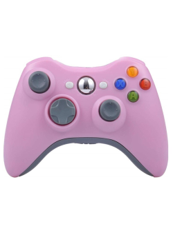 Геймпад беспроводной Controller Wireless Pink (Розовый) (Xbox 360)
